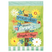 2pk -Flag Welcome To Nanas House 13x18 - (Pack of 2)
