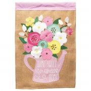2pk -Flag Floral Home Sweet Southern 13x18 - (Pack of 2)