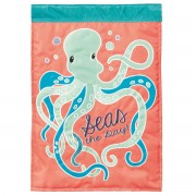 2pk -Flag Seas The Day Polyester 13x18 - (Pack of 2)