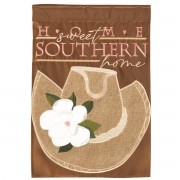 2pk -Flag Texas Hat Magnolia Burlap 13x18 - (Pack of 2) 2pk -Flag Texas Hat Magnolia Burlap 13x18 - (Pack of 2)