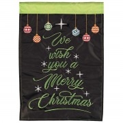 2pk -Flag We Wish You A Merry Christmas 13x18 - (Pack of 2)