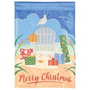 2pk -Flag Merry Christmas Adirondack 13x18 - (Pack of 2) 2pk -Flag Merry Christmas Adirondack 13x18 - (Pack of 2)