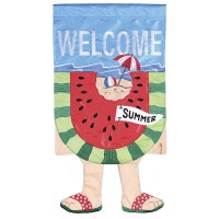 2pk -Crazy Leg Welcome Summer Watermelon - (Pack of 2)
