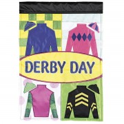 2pk -Flag Derby Silks 13x18 - (Pack of 2)