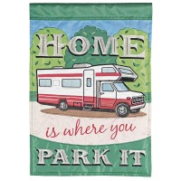 2pk -Flag Summer Class C Camper 13x18 - (Pack of 2)
