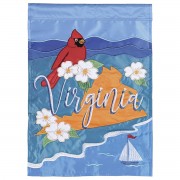 2pk -Flag Virginia 13x18 - (Pack of 2)