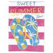 2pk -Flag Sweet Summer Time 13x18 - (Pack of 2)