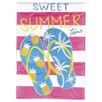 2pk -Flag Sweet Summer Time 13x18 - (Pack of 2)