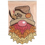 2pk -Flag Fall Leaves Gnome 13x18 - (Pack of 2)
