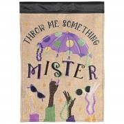 2pk -Flag Throw Me Something Mister 13x18 - (Pack of 2) 2pk -Flag Throw Me Something Mister 13x18 - (Pack of 2)