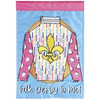 2pk -Flag Talk Derby To Me 13x18 - (Pack of 2)