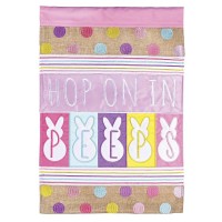2pk -Flag Hop On In Peeps 13x18 - (Pack of 2) 2pk -Flag Hop On In Peeps 13x18 - (Pack of 2)