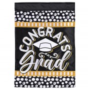 2pk -Flag Congrats Grad 13x18 - (Pack of 2)