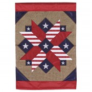 2pk -Flag Patriotic Barn Star 13x18 - (Pack of 2)