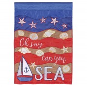 2pk -Flag Oh Say Can You See 13x18 - (Pack of 2) 2pk -Flag Oh Say Can You See 13x18 - (Pack of 2)