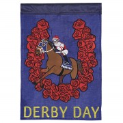 2pk -Flag Derby Day Garland Of Roses 13x18 - (Pack of 2)
