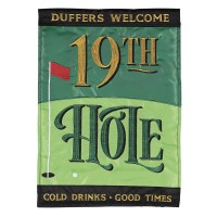 2pk -Flag 19th Hole 13x18 - (Pack of 2) 2pk -Flag 19th Hole 13x18 - (Pack of 2)