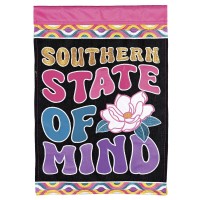 2pk -Flag Southern State Of Mind 13x18 - (Pack of 2)