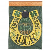 2pk -Flag Luck Of The Irish 13x18 - (Pack of 2) 2pk -Flag Luck Of The Irish 13x18 - (Pack of 2)