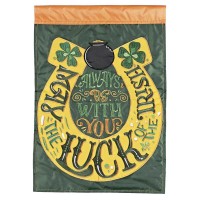 2pk -Flag Luck Of The Irish 13x18 - (Pack of 2) 2pk -Flag Luck Of The Irish 13x18 - (Pack of 2)