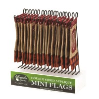 Mini Flag Asst Monogram Fall 18 Pcs