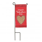 2pk -Mini Flag Happy Valentine Day 4x8.5 - (Pack of 2) 2pk -Mini Flag Happy Valentine Day 4x8.5 - (Pack of 2)