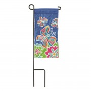 2pk -Mini Flag Butterfly Polyester 4x8.5 - (Pack of 2) 2pk -Mini Flag Butterfly Polyester 4x8.5 - (Pack of 2)