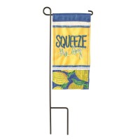 2pk -Mini Flag Squeeze The Day Lemon 4x8.5 - (Pack of 2)