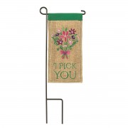 2pk -Mini Flag Bouquet I Pick You 4x8.5 - (Pack of 2) 2pk -Mini Flag Bouquet I Pick You 4x8.5 - (Pack of 2)