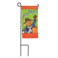 2pk -Mini Flag Scarecrow Polyester 4x8.5 - (Pack of 2)