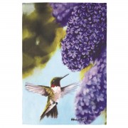 2pk -Flag Ruby And Lilac Polyester 30x44 - (Pack of 2) 2pk -Flag Ruby And Lilac Polyester 30x44 - (Pack of 2)