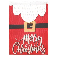 2pk -Flag Santa Merry Christmas 30x44 - (Pack of 2)