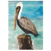 2pk -Flag Pelican On Post Polyester 30x44 - (Pack of 2) 2pk -Flag Pelican On Post Polyester 30x44 - (Pack of 2)