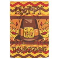2pk -Flag Thanksgiving Fleur-De-Lis 30x44 - (Pack of 2)