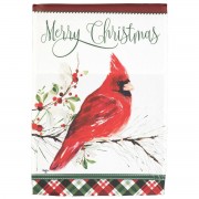2pk -Flag Cardinal Merry Christmas 30x44 - (Pack of 2)