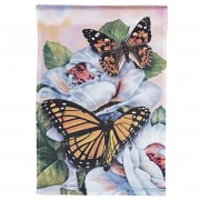2pk -Flag Monarch Butterflies 30x44 - (Pack of 2)