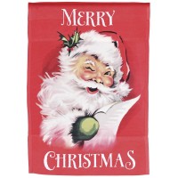 2pk -Flag Merry Christmas Santa 30x44 - (Pack of 2)