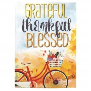 2pk -Flag Bicycle Grateful Thankful 13x18 - (Pack of 2) 2pk -Flag Bicycle Grateful Thankful 13x18 - (Pack of 2)