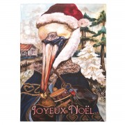 2pk -Flag Joyeaux Noel Polyester 13x18 - (Pack of 2) 2pk -Flag Joyeaux Noel Polyester 13x18 - (Pack of 2)