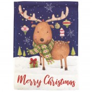 2pk -Flag Reindeer Merry Christmas 13x18 - (Pack of 2)