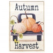 2pk -Flag Autumn Harvest Truck 13x18 - (Pack of 2) 2pk -Flag Autumn Harvest Truck 13x18 - (Pack of 2)
