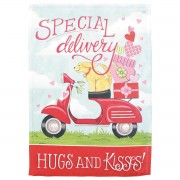 2pk -Flag Special Delivery Hugs 13x18 - (Pack of 2) 2pk -Flag Special Delivery Hugs 13x18 - (Pack of 2)