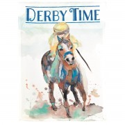 2pk -Flag A Jockey And His Horse 13x18 - (Pack of 2) 2pk -Flag A Jockey And His Horse 13x18 - (Pack of 2)