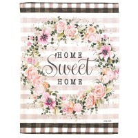 2pk -Flag Home Sweet Home Wreath 13x18 - (Pack of 2)
