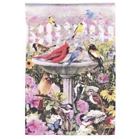 2pk -Flag Birdbath 13x18 - (Pack of 2)