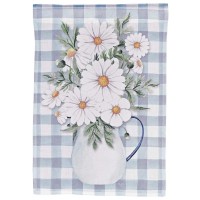 2pk -Flag Welcome Daisies 13x18 - (Pack of 2)