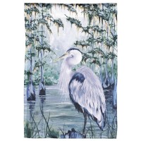 2pk -Flag Great Blue Heron 13x18 - (Pack of 2)