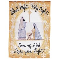 2pk -Flag Holy Family Loves Pure Light 13x18 - (Pack of 2)