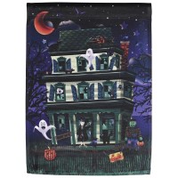 2pk -Flag Haunted House 13x18 - (Pack of 2)