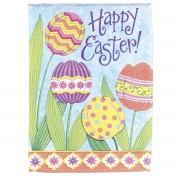 2pk -Flag Happy Easter Tulips 13x18 - (Pack of 2) 2pk -Flag Happy Easter Tulips 13x18 - (Pack of 2)